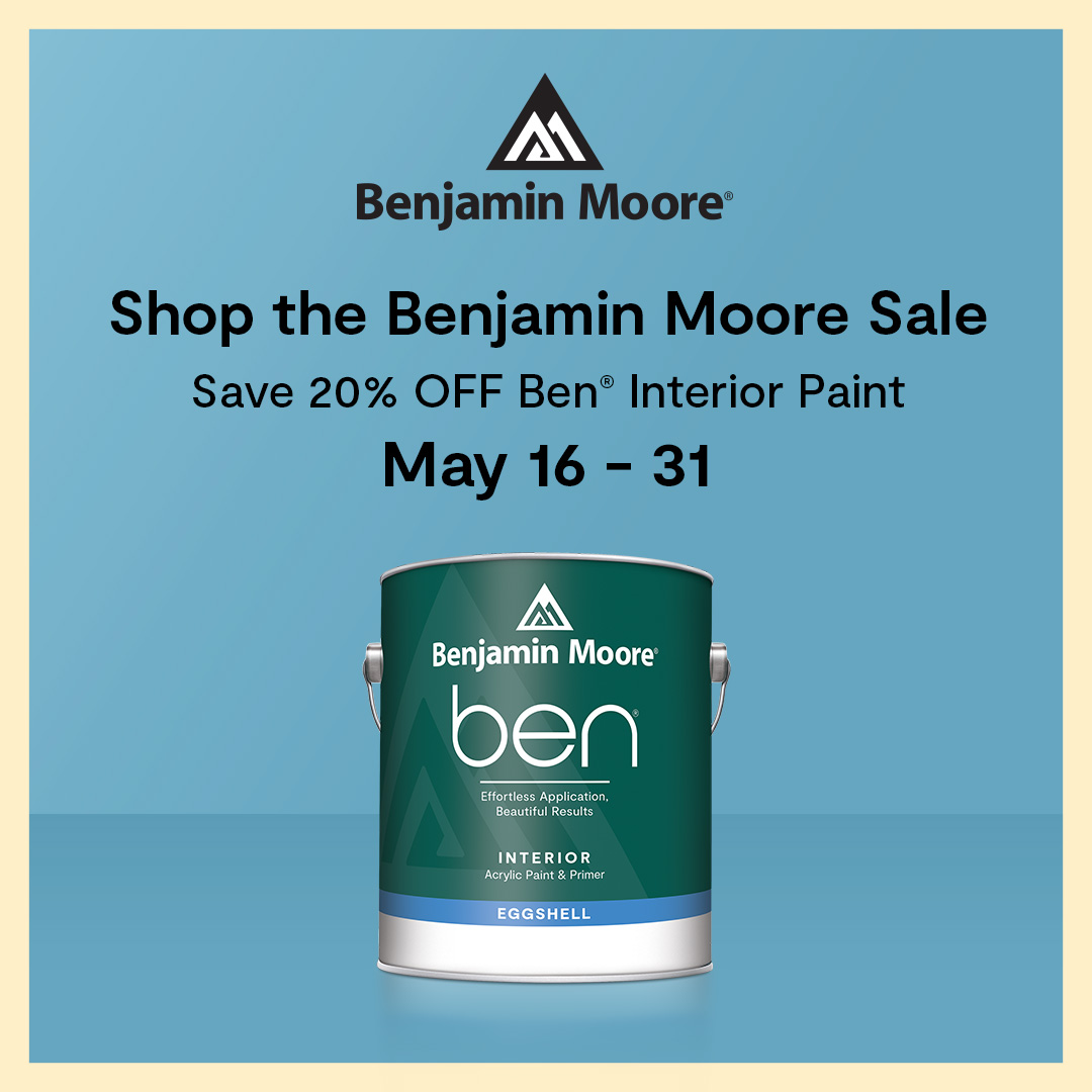 Benjamin Moore Memorial Day Sale